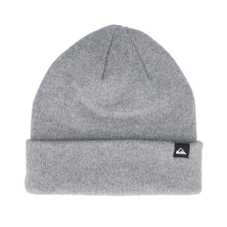 Quiksilver - Grey cuff Beanie - Routine Beanie Medium Grey Heather Cuff @ Hatstore