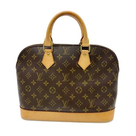 Louis Vuitton Vintage, Pre-owned Coated canvas handbags Bruin, Dames, Maat:ONE Size