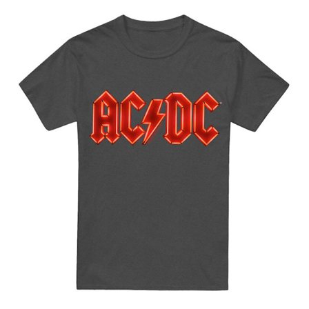 AC/DC Unisex Vuxen PWR-UP Logo T-Shirt 3XL Kolgrå