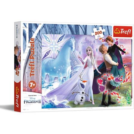 Disney Frost Pussel, Systrarnas Magiska Värld, Disney Frozen 2, Mix Color