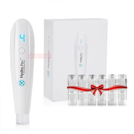 Langaton Hydra kynä H2 22kpl ilmaisilla neuloilla kasvohoito kantasolu terapia ammattimainen mikroneulaus kynä