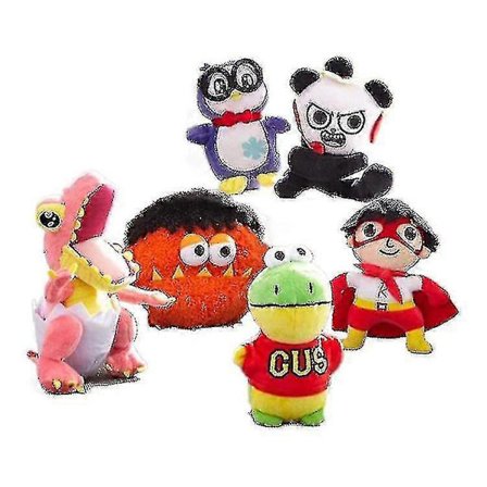 Søt Ryans World Figur Dukke Utstoppet Plysj Leketøy Julegaver Til Barn Gave RT