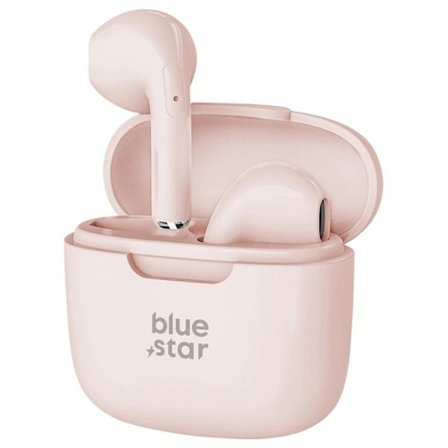 Blue Star Trådlösa In-Ear Hörlurar Bluetooth TWS FI7 - Rosa
