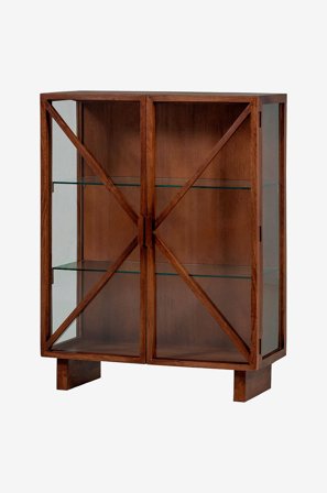 WOOOD - Kella 2-dørs skab - Brun - Skabe - Fra Homeroom