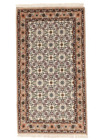 Mały Bidżar Indie Dywan 90X164 Wełna