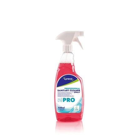 LYRECO Sanitetsrent Pro Spray 750ml - Lyreco - Städ och hygien - Rengöringsmedel - Sanitetsrent