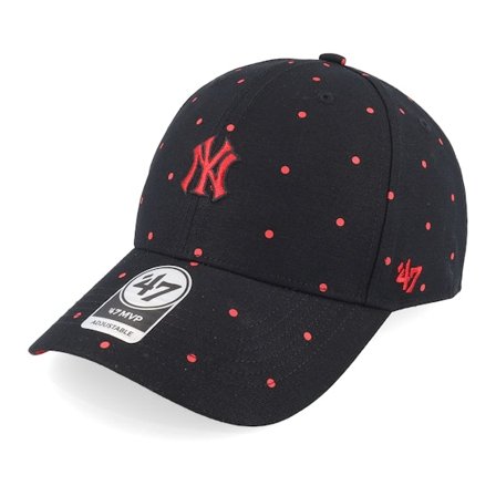 47 Brand - MLB Svart adjustable Caps - New York Yankees MLB Dotted Mvp Black Adjustable @ Hatstore