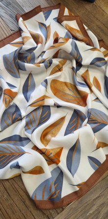 Endless Satengskjerf Bandana Høst-Mix