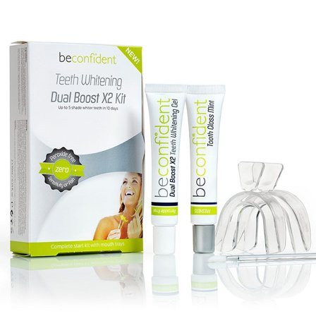 Beconfident Teeth Whitening Dual Boost X2 Kit 10+10 ml, Medicin & Pleje, Mund & Tandpleje, Tandblegning