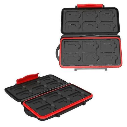 IC 12sd 12tf Slots Case Holder Vandtæt til Flere Formål