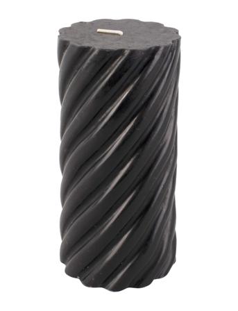 Pillar Candle Swirl 77H Home Decoration Candles Block Candles Sort Present Time