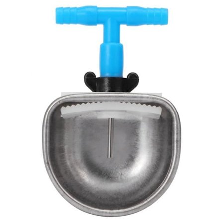 Fdit kaninvattnare 5 delar rostfritt stål automatisk kaninvattnarnippel dricksskål tillbehör