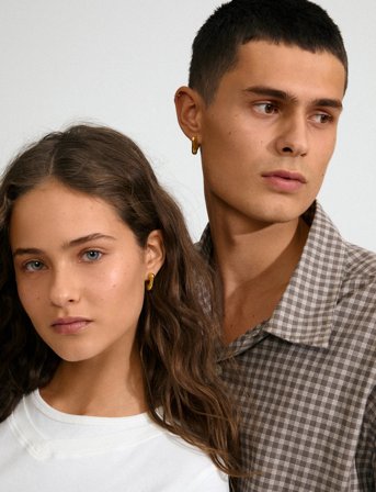 Pilgrim Free Earrings Gold-Plated - Gold - ONE SIZE