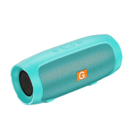 Trådløs Bluetooth-høyttaler utendørs bilkort og hjemmekontor Mini bærbar USB-subwoofer grønn