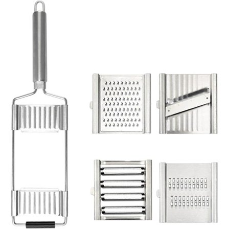 4-i-1 grøntsagsskærer sæt, osteskærer i rustfrit stål & grøntsagshakker, VAC