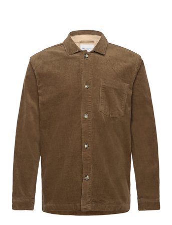 Superflex Corduroy Overshirt Brown Lindbergh