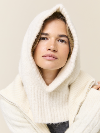 Jean Paul Femme - Bella balaclava - Dame - Hvit - Tilbehør - ONESIZE