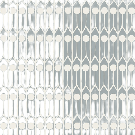 Littlephant Tyg på löpmeter - Feathers linne/bomull, pudrigt blå Kuddar 140