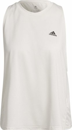 Adidas Women's Run Icons Running Tank Top Women Short sleeved fitness sweater White XL