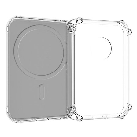 Tpu Stötsäkert case kompatibelt med Magsafe cover Transparent externt case