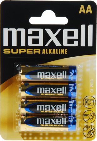 MAXELL Super Alkaline XL LR06 XL batteri - 4 x AA-type - Alkalisk