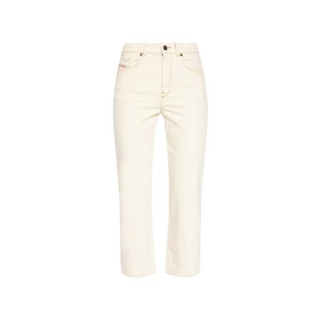 Diesel, Straight Jeans Beige, Dames, Maat:W31 L32