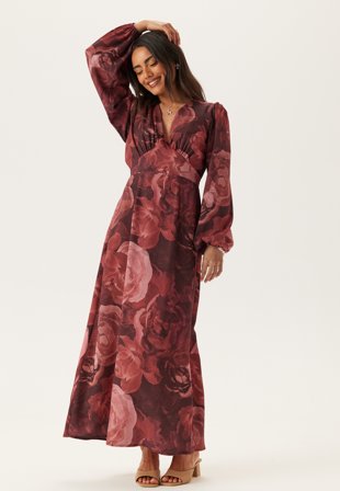 BUBBLEROOM Balloon Sleeve Maxi Dress Klær