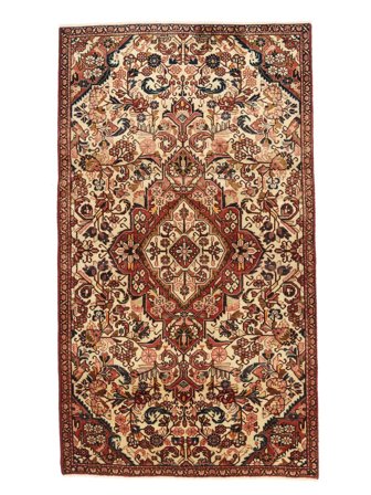 Bakhtiari Rug 100X173 Brown/Black Wool, Persia