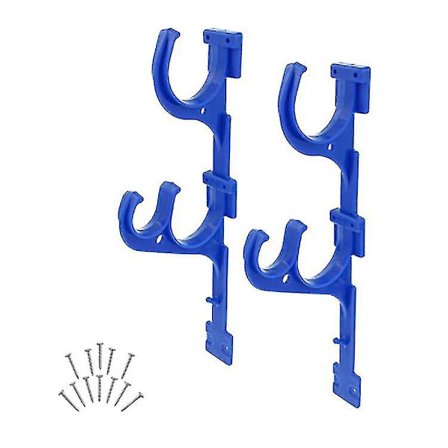 Poolstangophæng Bladrivere Haveværktøj Udendørs Holder Swimmingpool Tilbehør 2stk