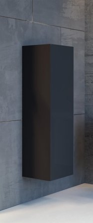 Arrow Victoria Høyskap svart, 1218x350 mm, Baderom