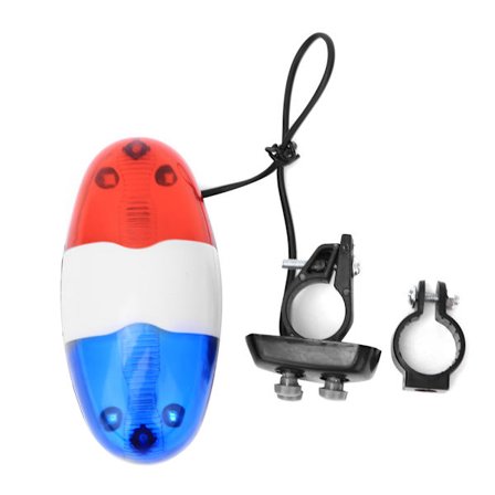 Multifunktionelt 4-lyds Cykel Elektronisk Horn Cykel Vandafvisende Baglygte Advarselssiren
