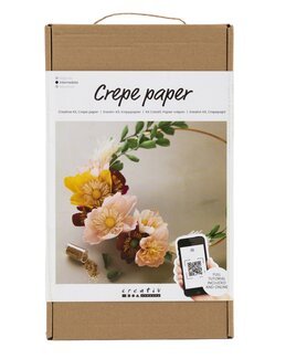 Pysselsett Kräppapper - Kräppapper - Creativ Company