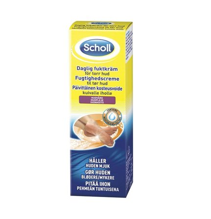 Scholl Fugtighedscreme 75 ml, Skincare, Fodpleje, Fodcreme