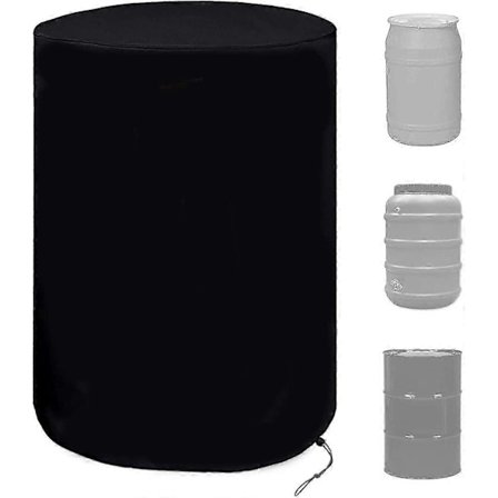 Vandtæt 55-gallon tøndedæksel – UV-bestandigt materiale til udendørs og indendørs tromleopbevaring