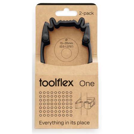 TOOLFLEX Redskapshållare One 2/fp - Lyreco - Städ och hygien - Städvagnar - Tillbehör städvagnar