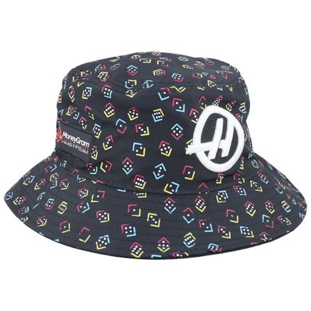 New Era - Negro bucket Sombrero - Haas F1 24 Vegas Black Tapered Bucket @ Hatstore