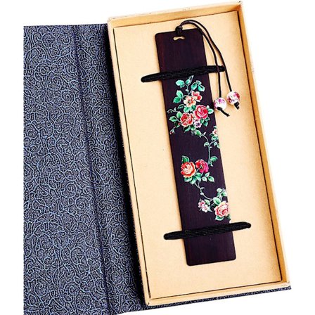 Håndlagde trebokmerker, ideelle gaver til Valentinsdag for kvinner