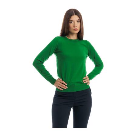 Drumohr, Round-neck Knitwear Groen, Dames, Maat:S