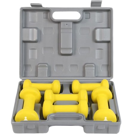 Käsipainosetti Vinyyli 6 kpl