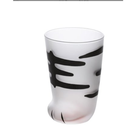 Kreativ Frostad Kattpåtassmugg Glasvattenkopp Kaffekopp Frukostmjölkskopp Kattfötter Kopp Kattfötter