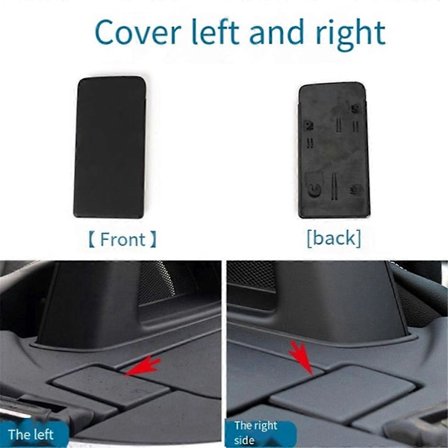 Cabriolet Bakre Plattformskydd för Mercedes Benz W172 SLK Bakre Plattform Gångjärnsskydd A1726903800