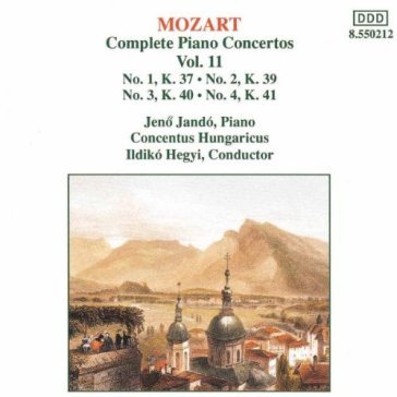 Piano concertos 1, k.37 Wolfgang Amadeus Mozart