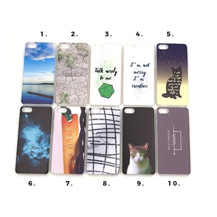 Skal med motiv iPhone 7/8