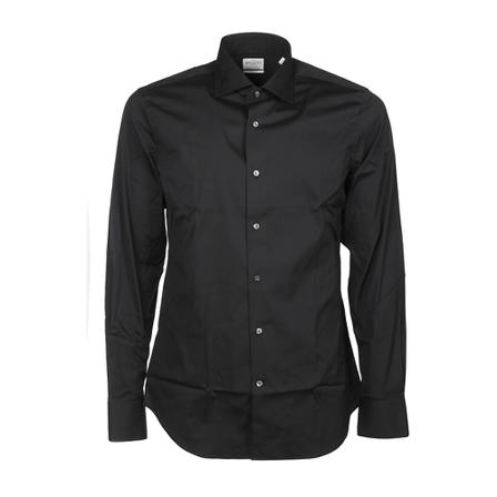 Bagutta, Casual Shirts Zwart, Heren, Maat:M