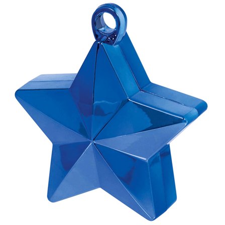 Pallopaino Tähti Metallic Sininen