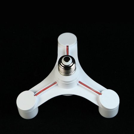 LED-pæreholder Lampesokkel 3 IN1 3 IN1