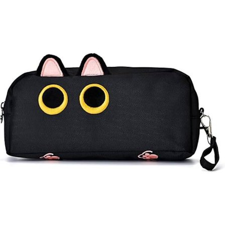 Large Capacity Pencil Case, 3D Cat Pencil Bag Storage Pouch, Suitable for Office University School