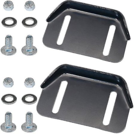 2-pakning 784-5580 Glidesko Sett kompatibelt med Cub Cadet Mtd Troy Bilt Snøfreser
