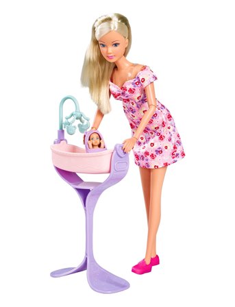 Simba Toys | Steffi Love Pregnant With Growing Belly | ONE SIZE
