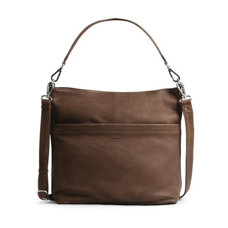 Still Nordic Anouk Hobo Skindaske Brun, Dame Skuldertasker, Størrelse: ONE Size